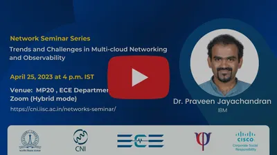 Trends and Challenges in Multi-cloud Networking and Observability. | Dr. Praveen Jayachandran, IBM