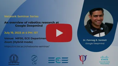 An overview of robotics research at Google Deepmind. | Dr. Pannag R Sanketi