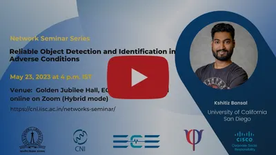 Reliable Object Detection and Identification in Adverse Conditions, UCSD.